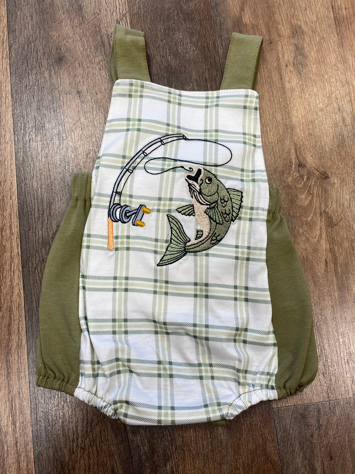 Green Plaid Bass Bubble