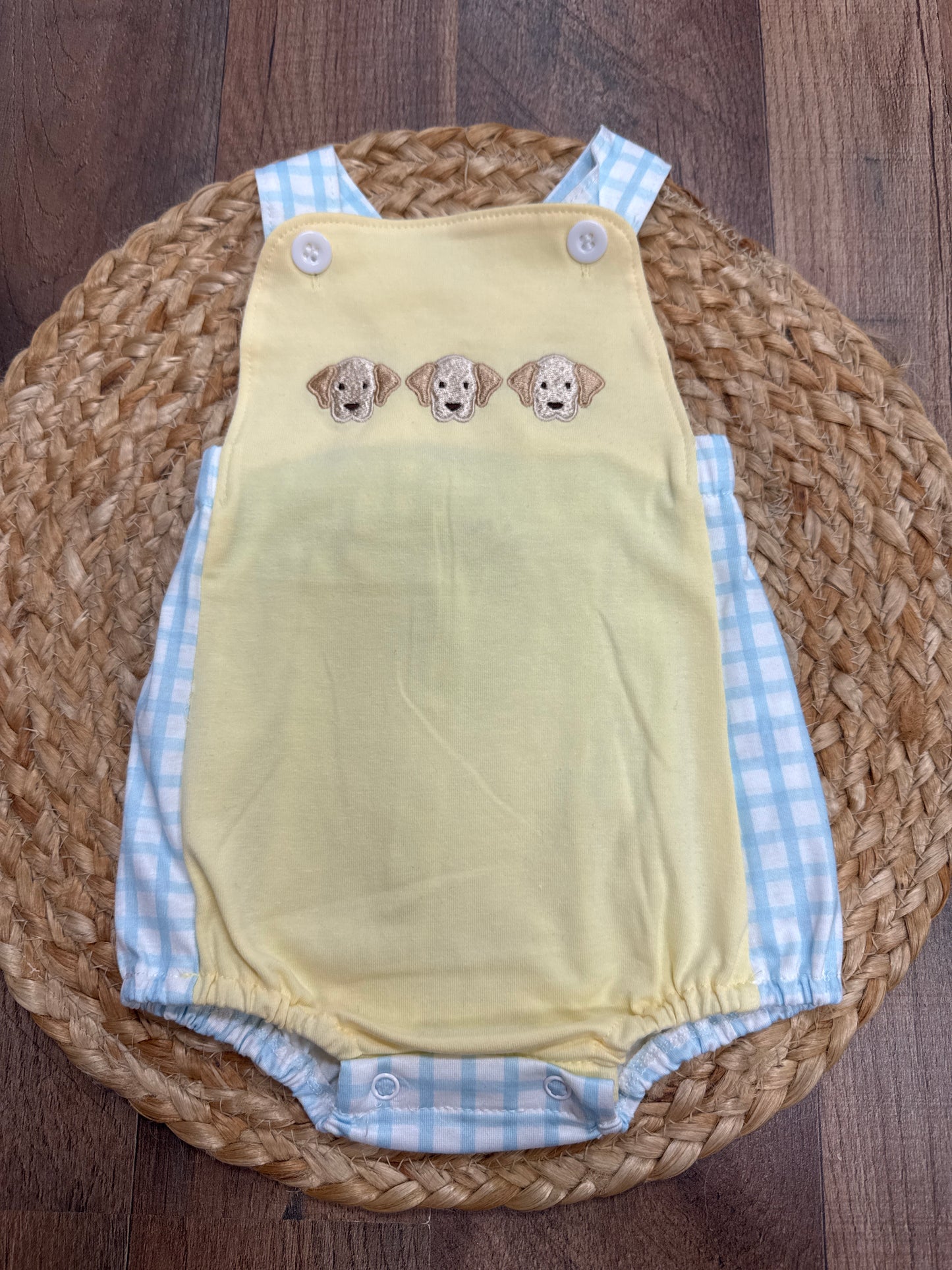 Yellow Puppy Trio Bubble