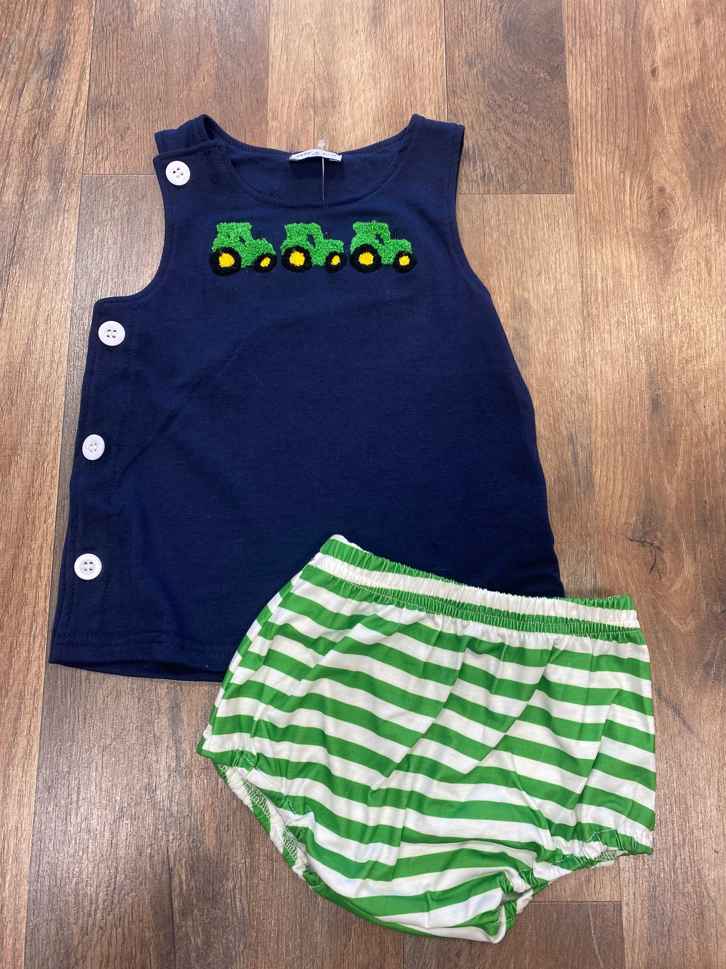 Tractor Trio Bloomer Set