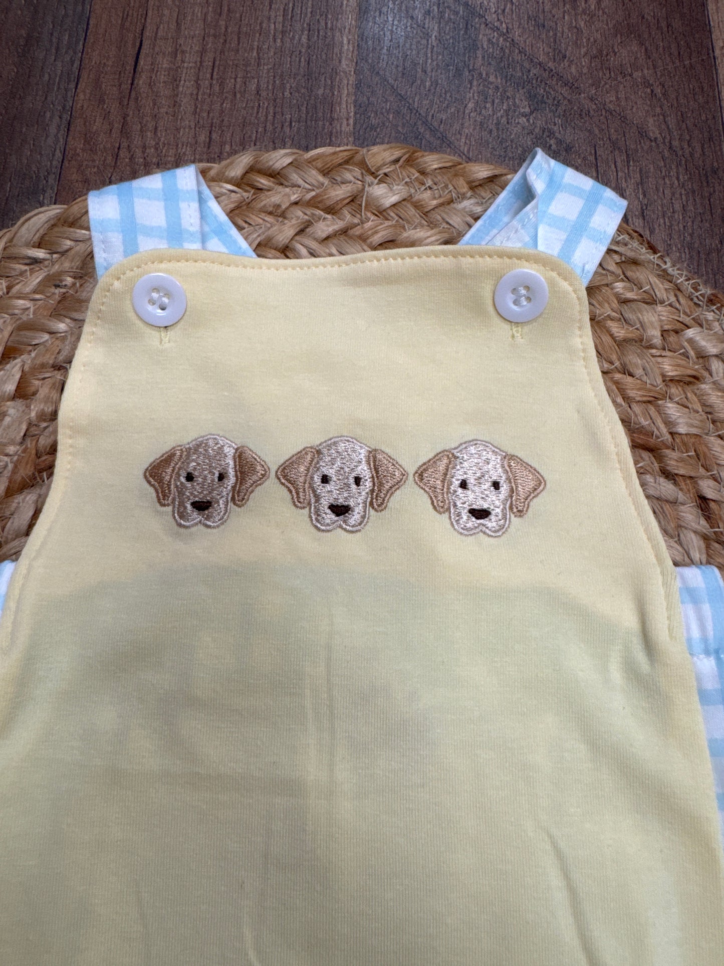 Yellow Puppy Trio Bubble