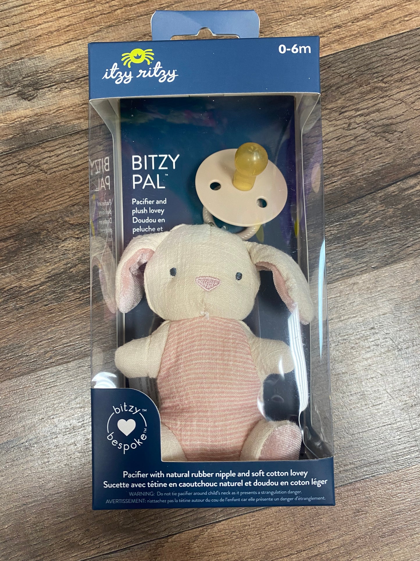 Itzy Ritzy Stuffed Bunny Pacifier