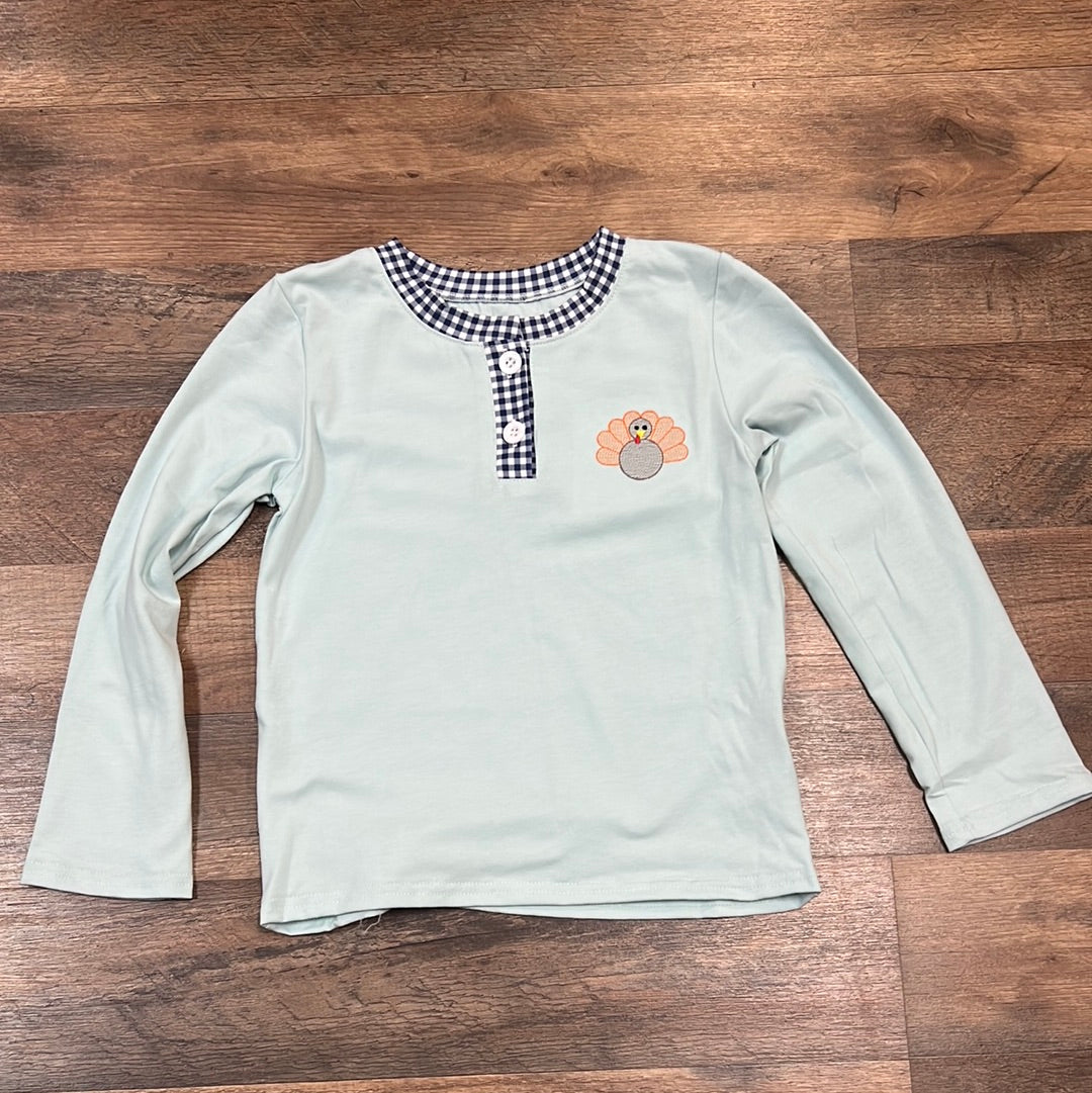 Blue Turkey Shirt