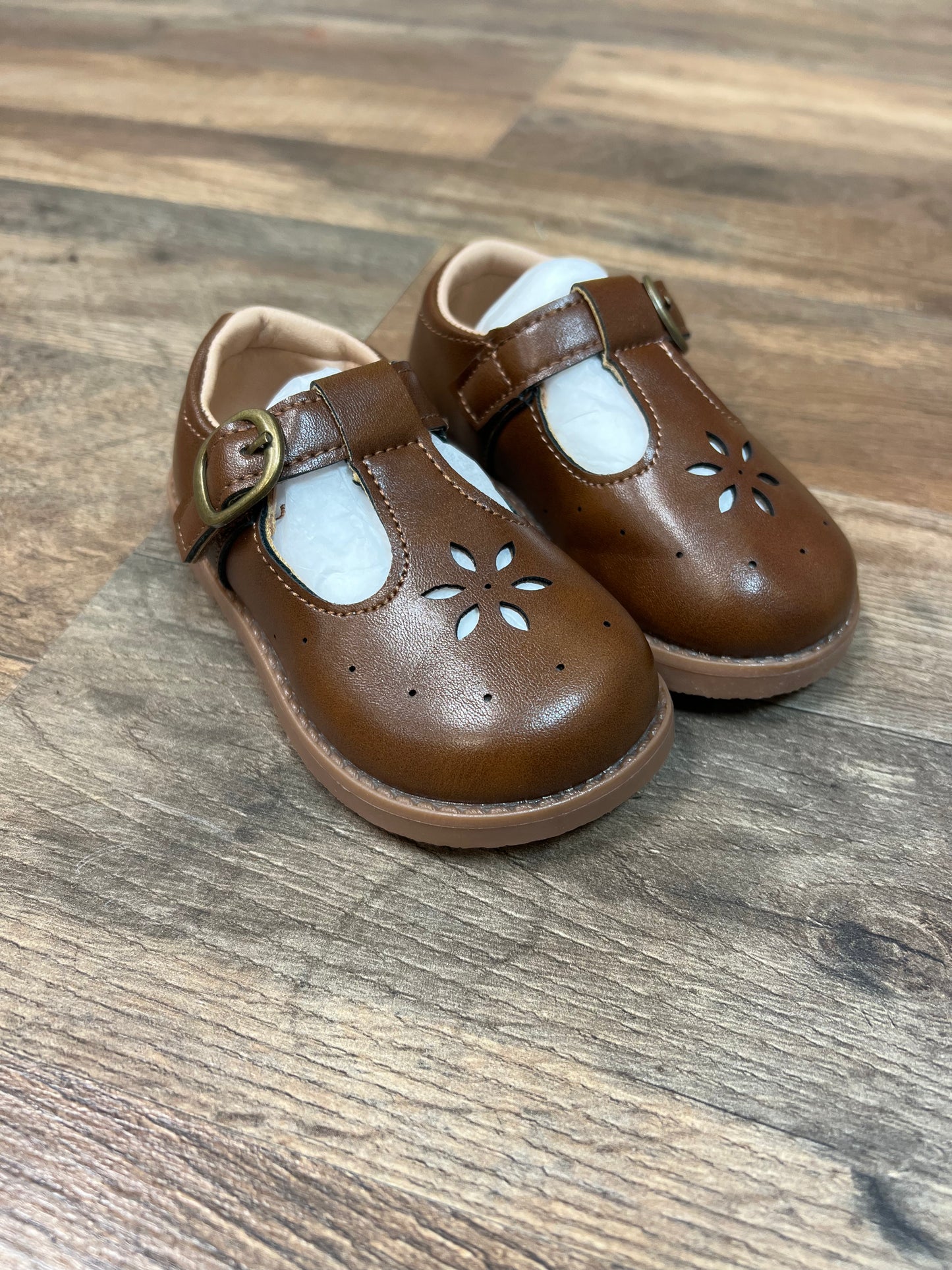 Brown Vintage Mary Jane Shoes