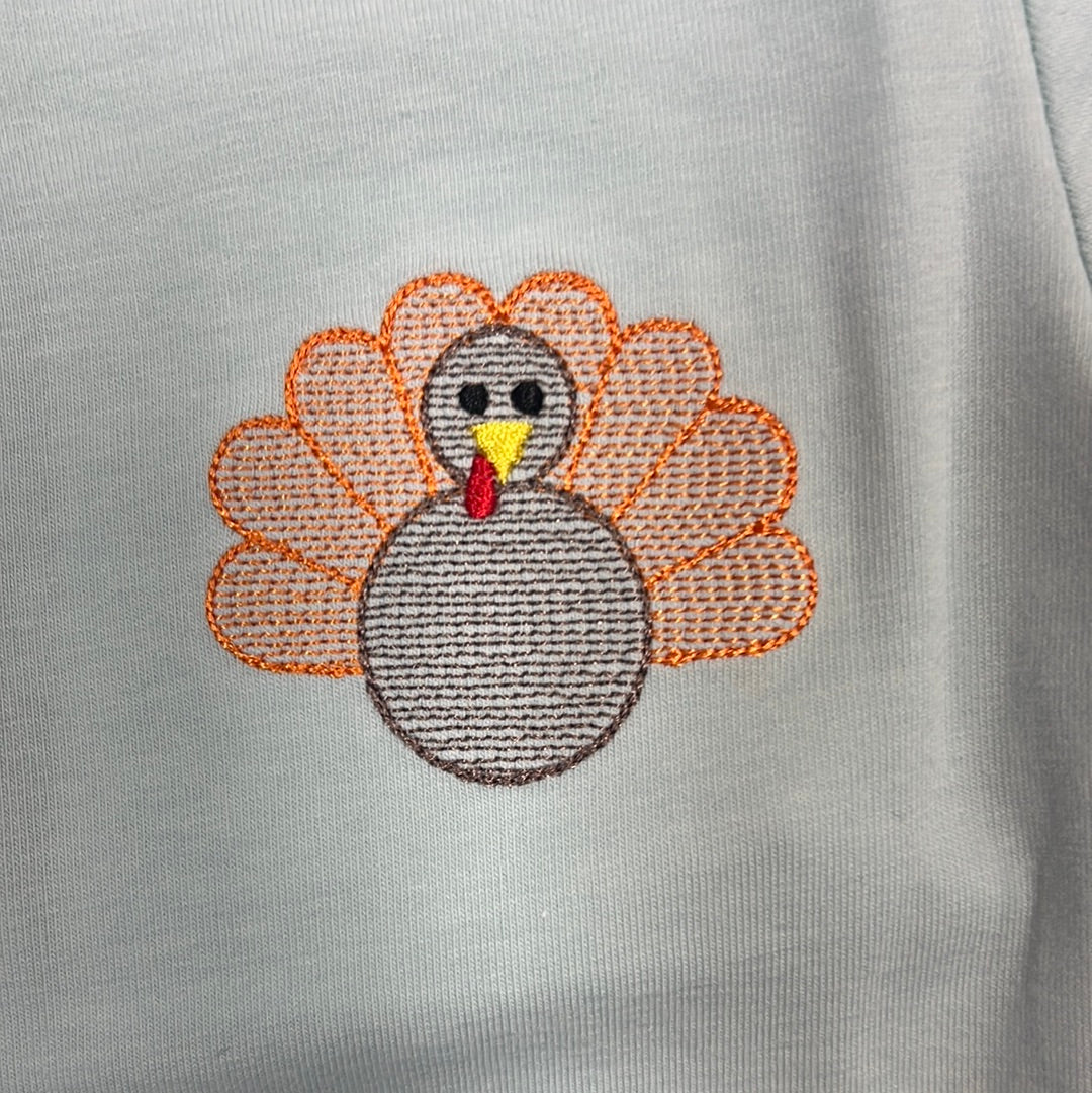 Blue Turkey Shirt