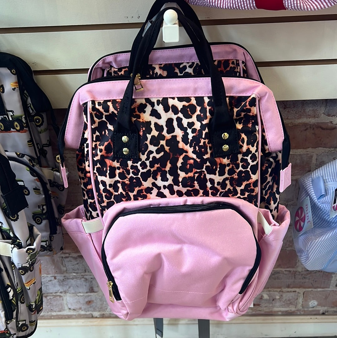 Cheetah Diaper Bag