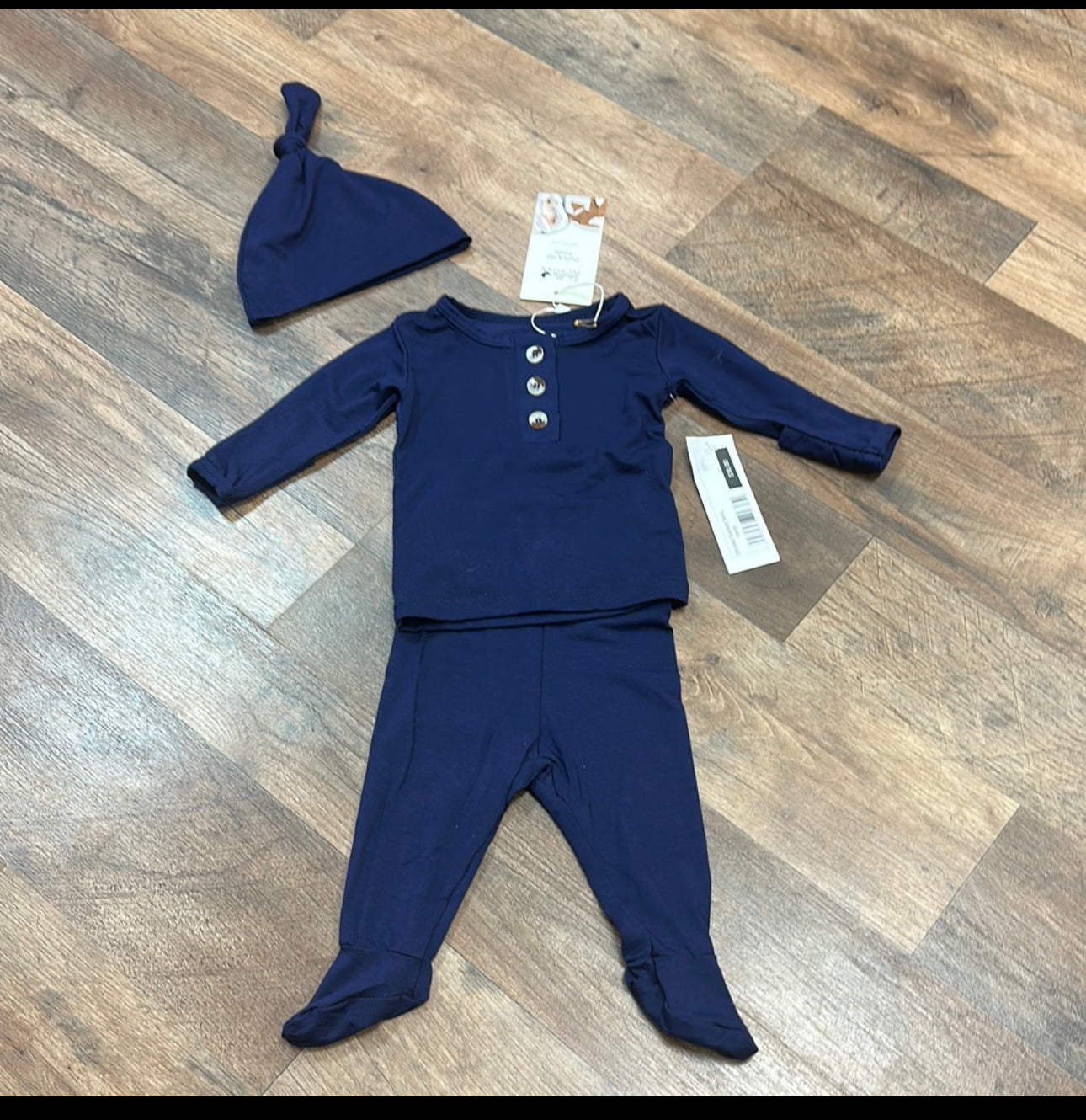 Navy Blue Newborn stroller society Set