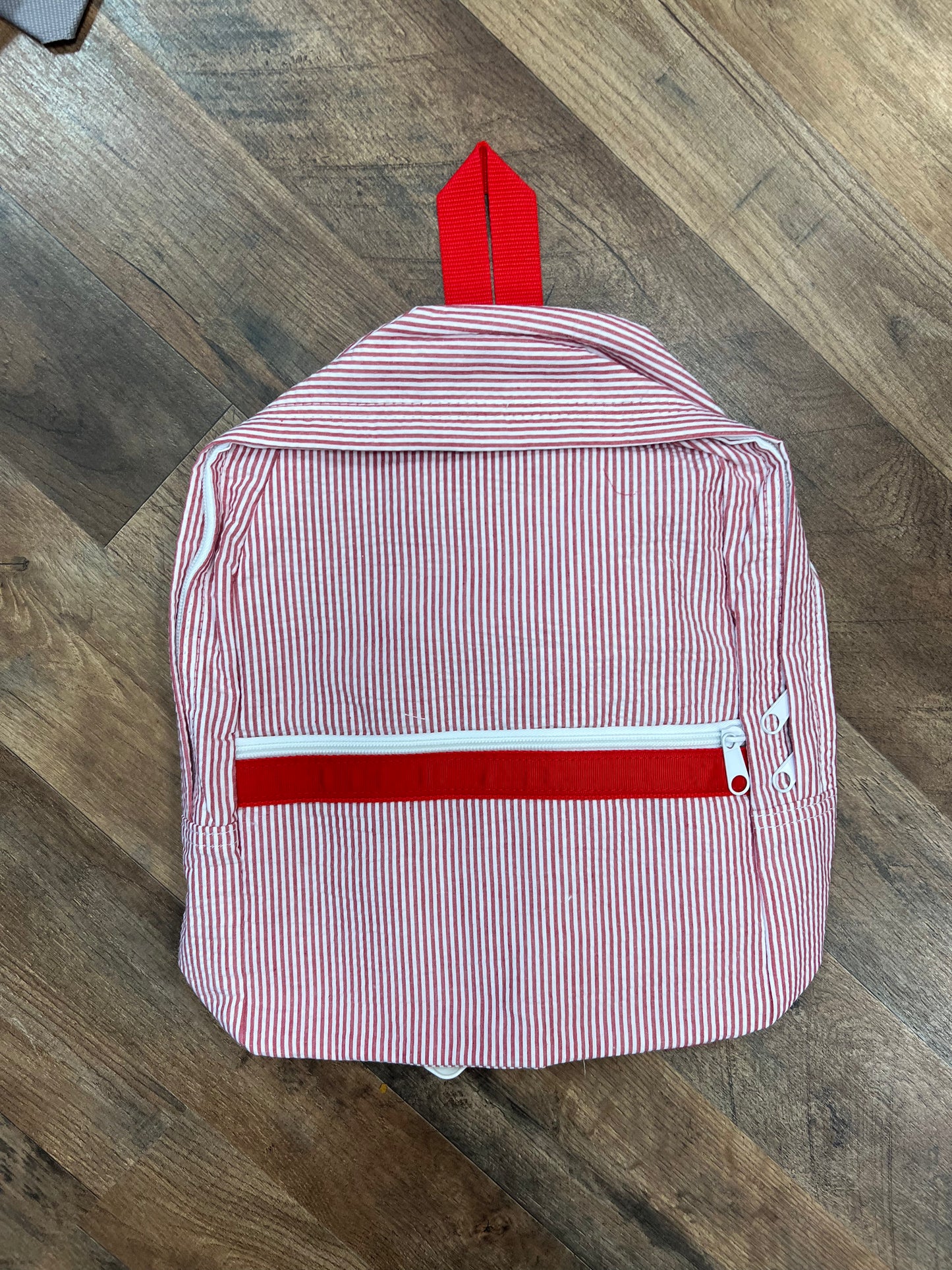 Medium red backpack