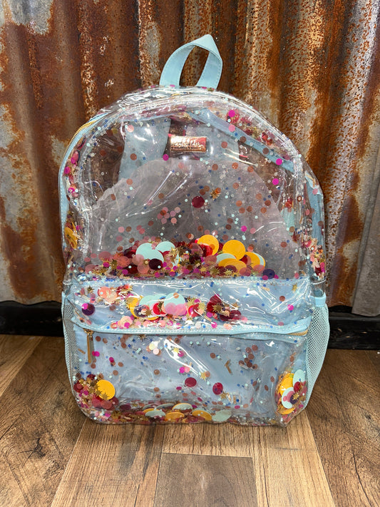 Celebrate Everyday blue packed party Backpack