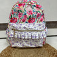 Floral Ruffle backpack