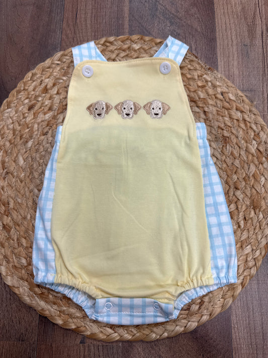 Yellow Puppy Trio Bubble