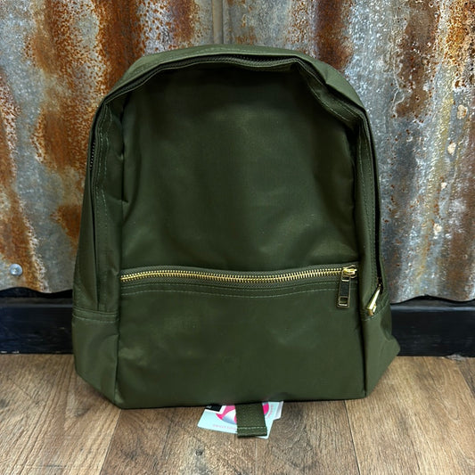 Olive small mint backpack