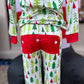 Boy Christmas tree PJ set