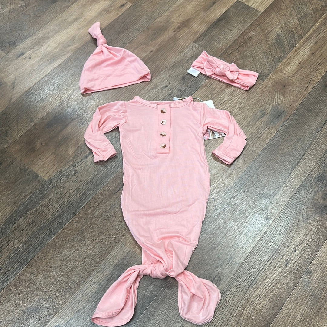 Pink stroller society gown