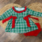 Red and Green Plaid Bloomer set