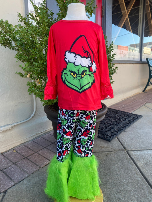 Grinch Fur Set