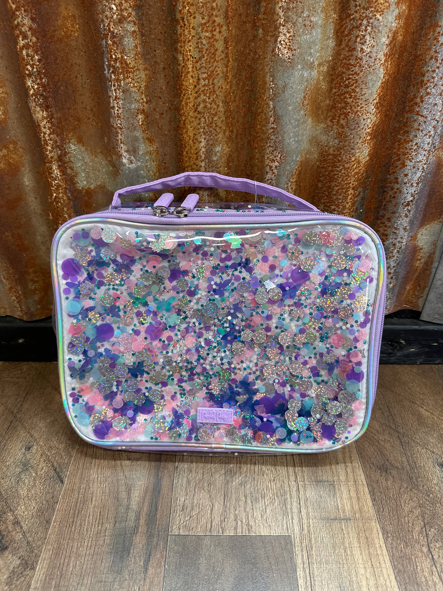 Party like a Unicorn Purple packed party lunchbox