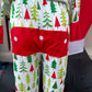 Girl Christmas tree PJ set