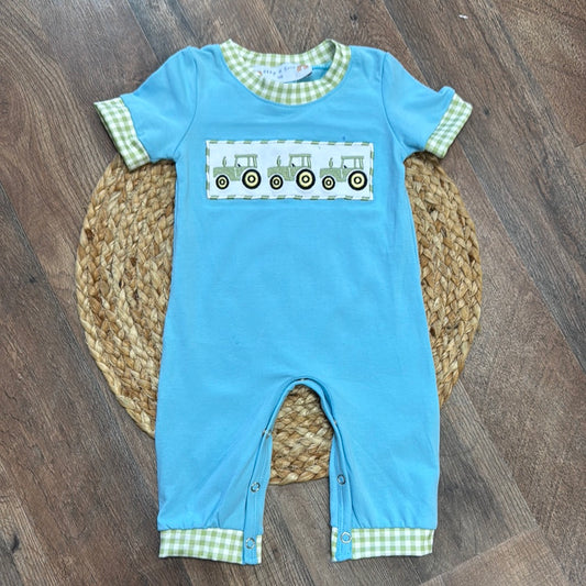 Boy Tractor Romper