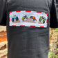 Red Gingham Monster Truck Set