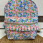 Floral Ruffle backpack