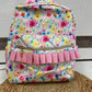 Floral Ruffle backpack