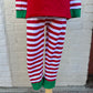 Red and White Stripe Christmas Pajamas