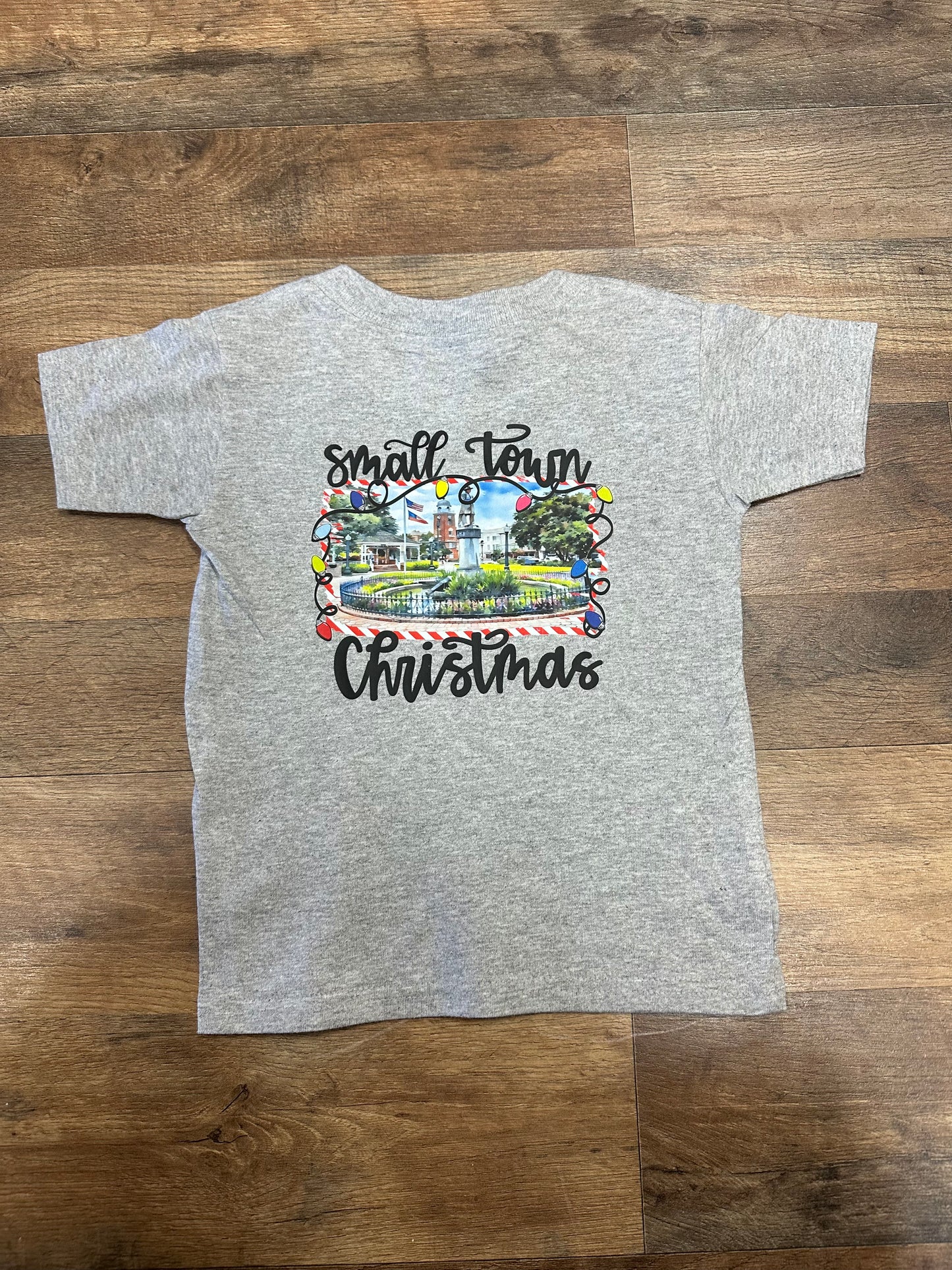 Kids Small Town Christmas Shirt Bainbridge, Ga (Made to order)