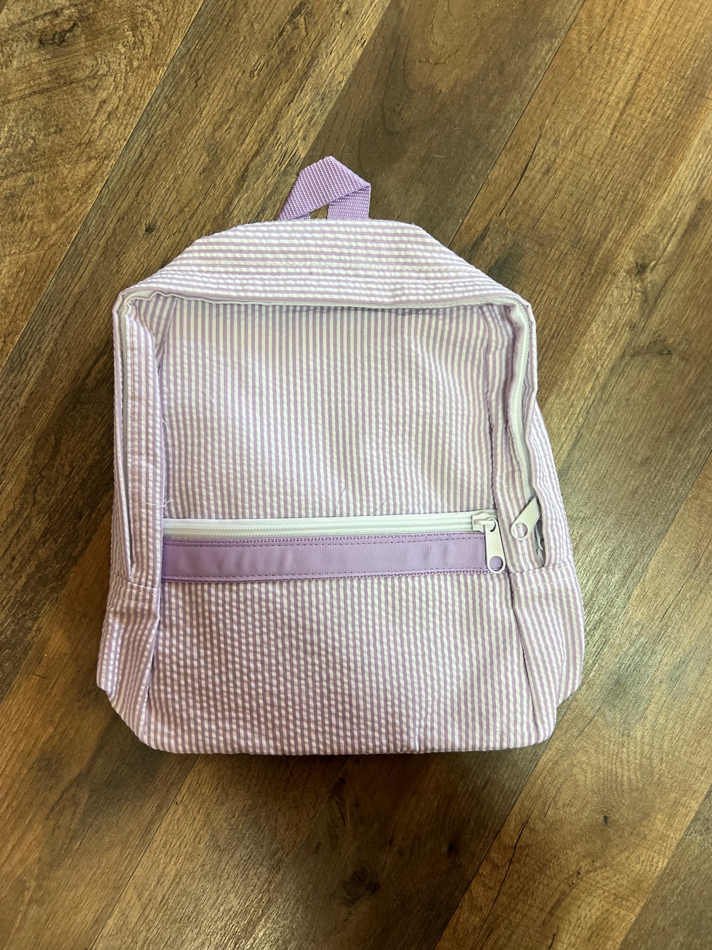 Small purple mint backpack