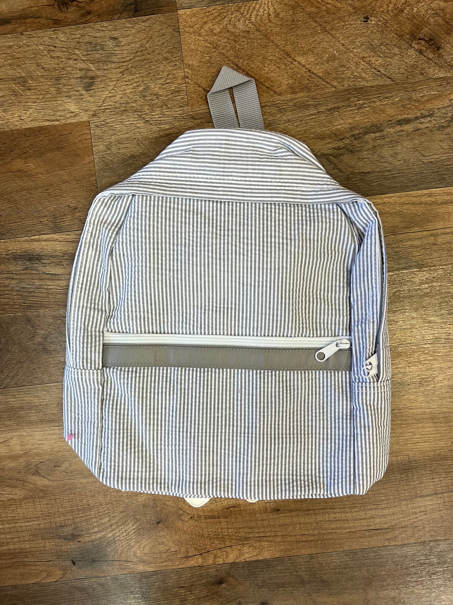 Grey medium backpack