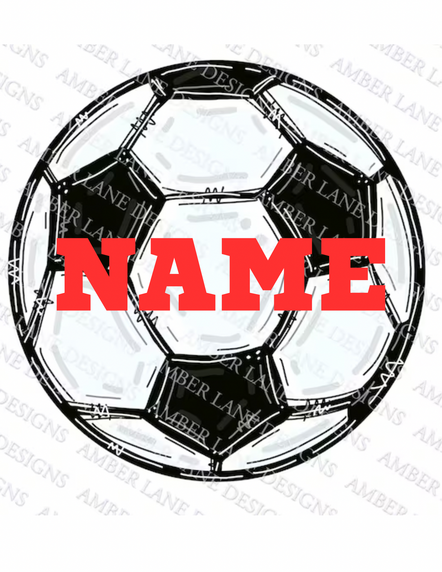 Soccer shirt will personalized name