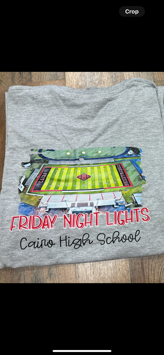 Cairo High School Friday Night Lights Cursive Version(Made to Order)