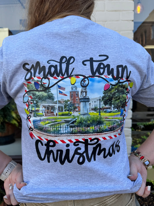 Adult Gildan Small Town Christmas Bainbridge, Ga (Made to Order)