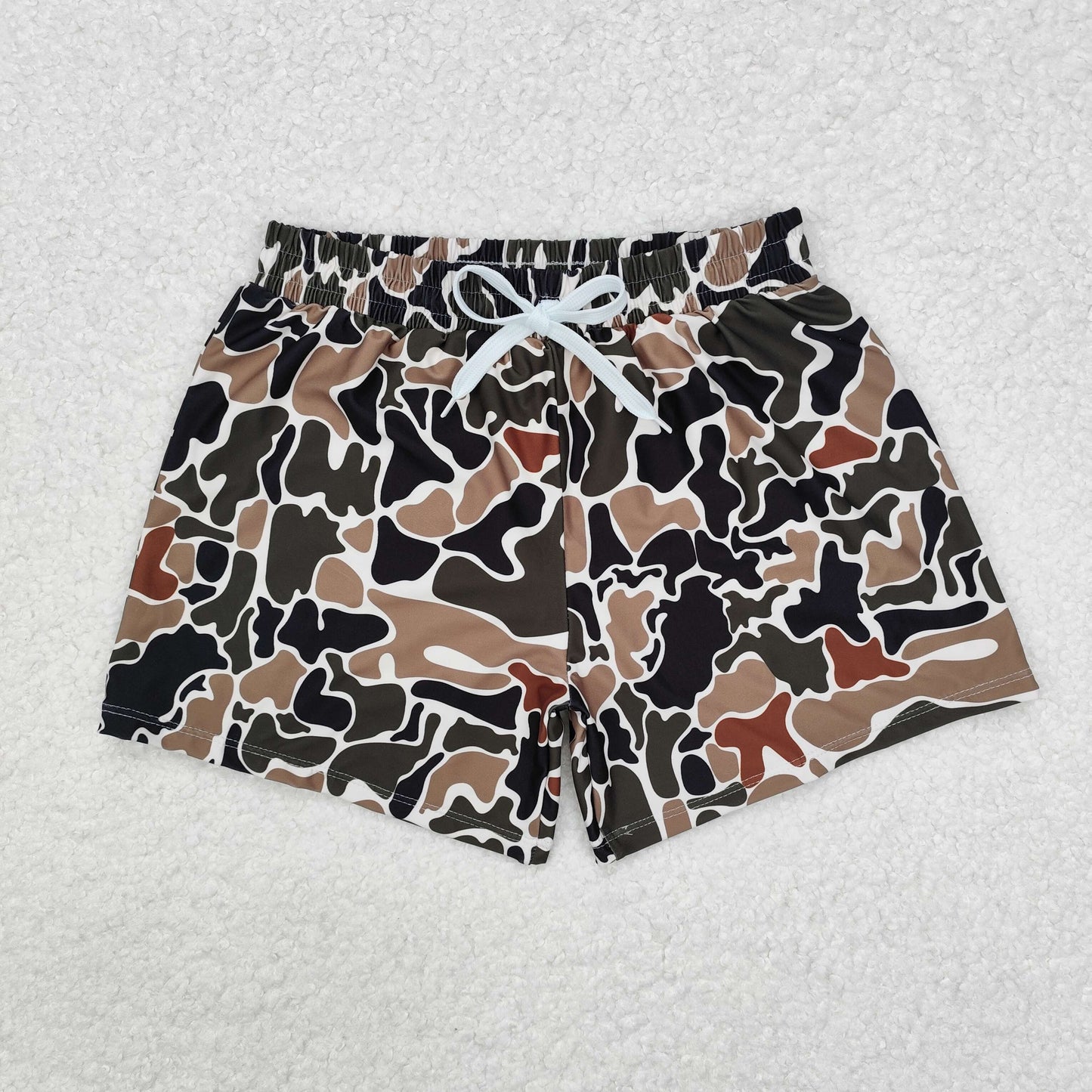 Camo Swim Trunks (Adult & Kid)