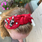 Beaded football headband