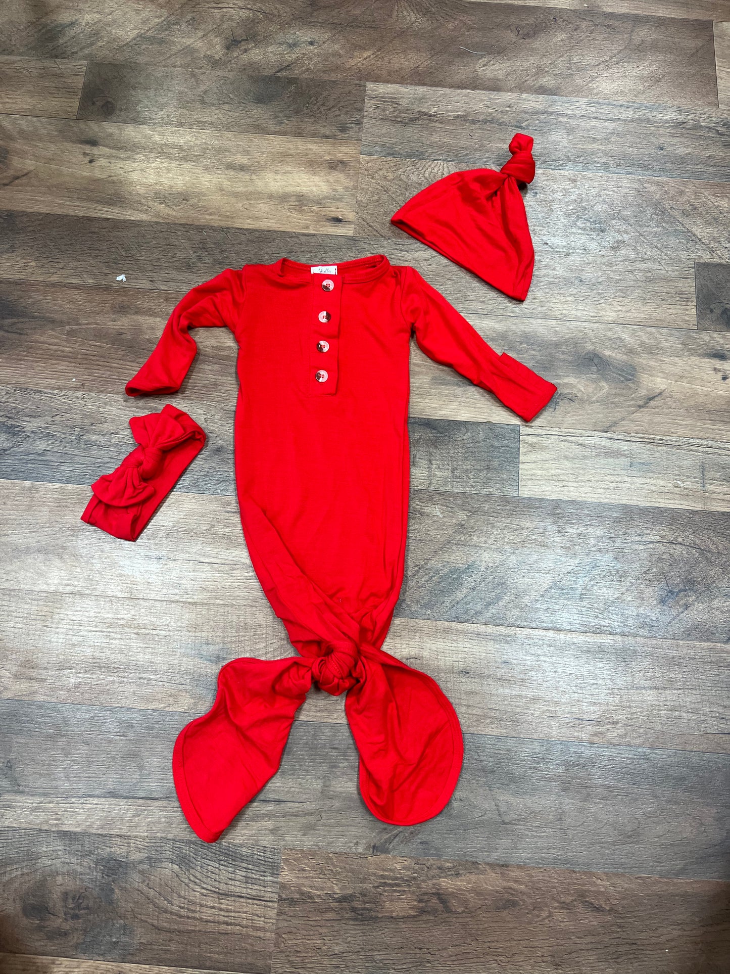 Red Stroller Society Gown