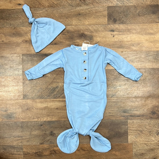 Blue Stroller Society Gown