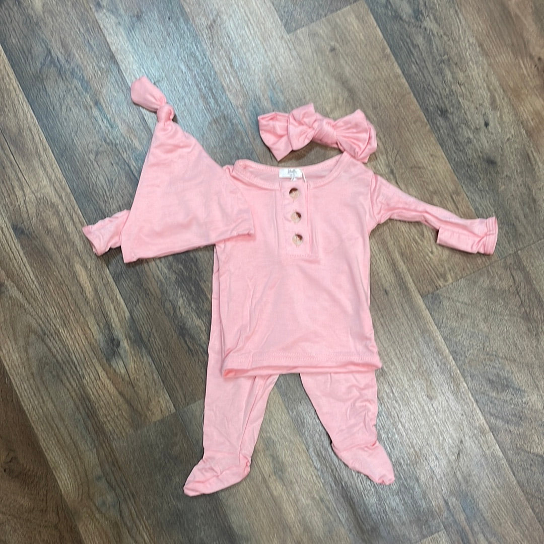 Pink Baby Newborn Set