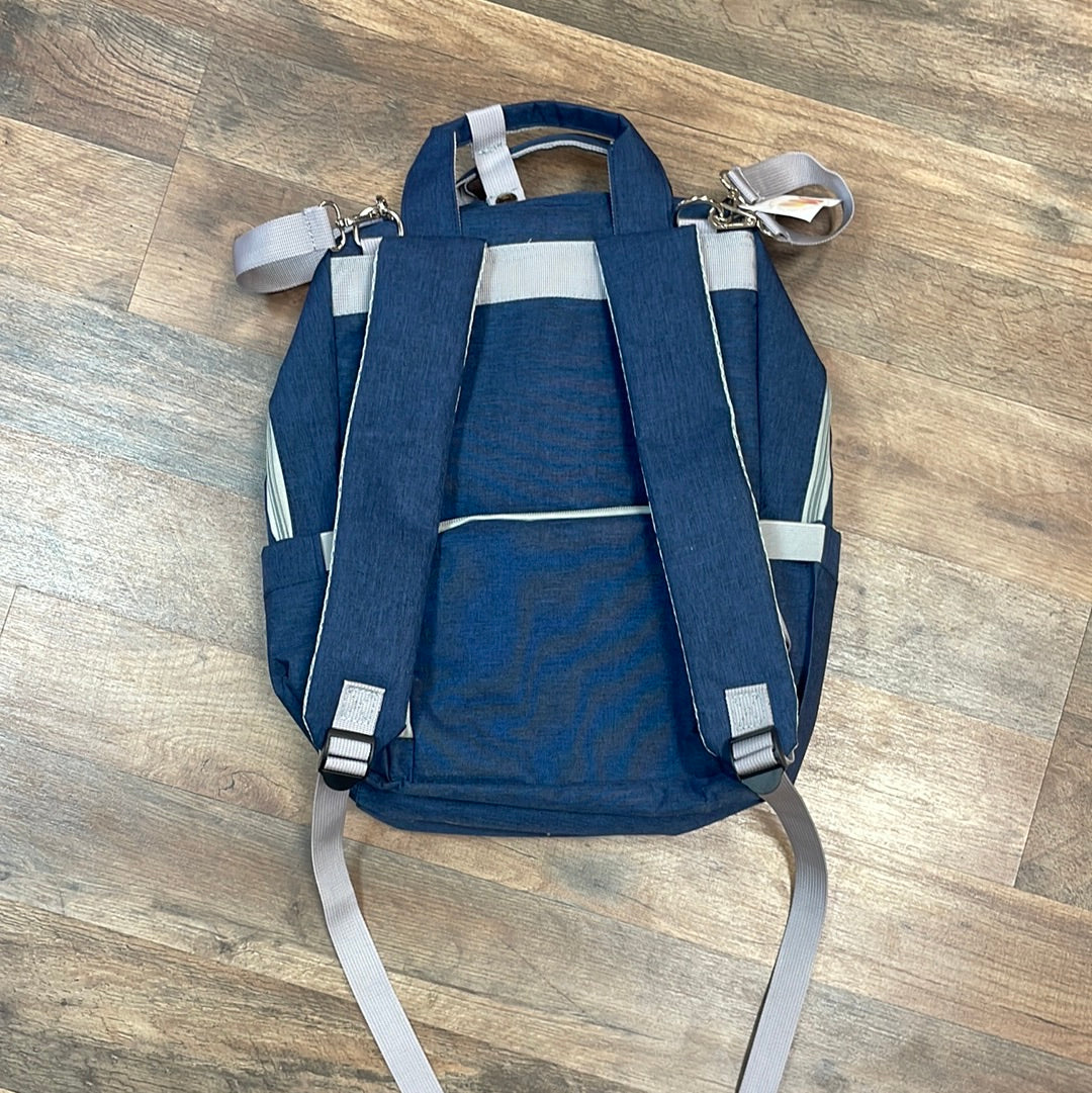 Navy Blue diaper Backpack