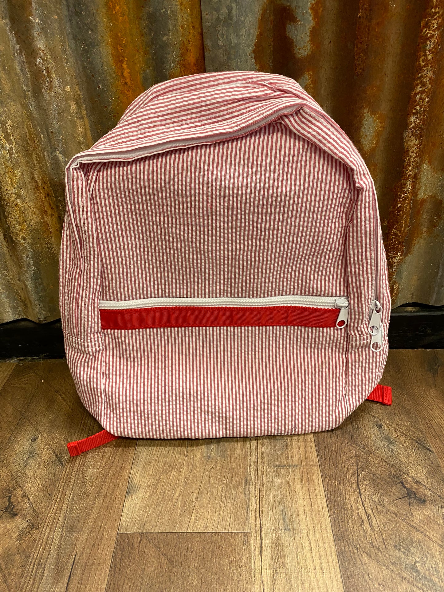 Medium red backpack