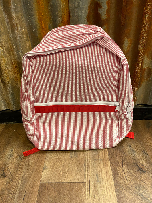 Medium red backpack