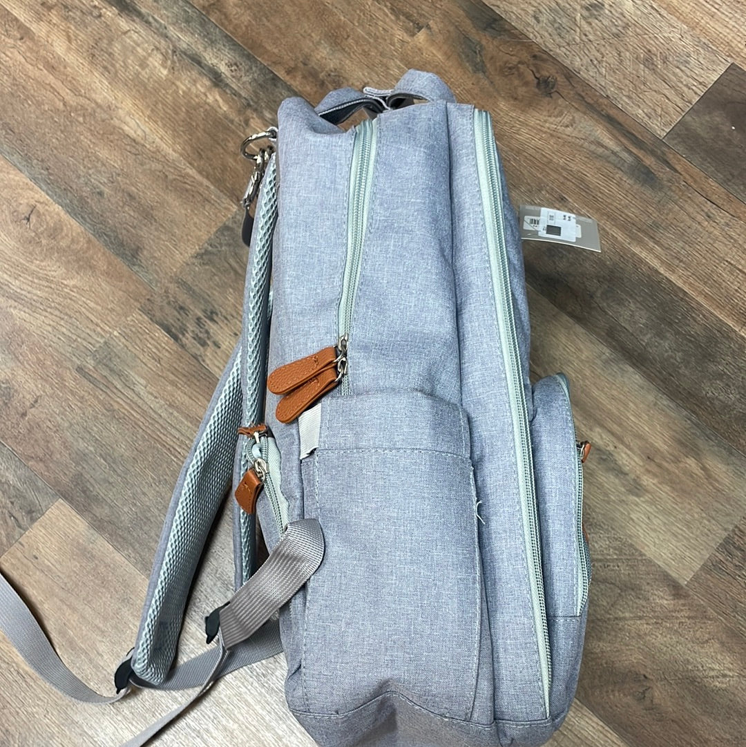 Grey Diaper Backpack